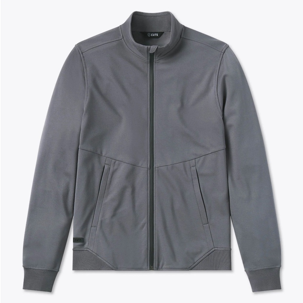 Cuts Clothing Men's Concorde Jacket Overcast Signature-Fit Aeroflite - Large